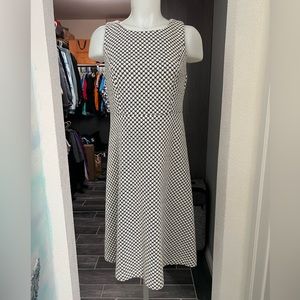 Ann Taylor Loft Black & White Dress
